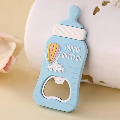Fridge Magnet & Bottle Opener BABY FEEDING BOTTLE Baptism Birthday Souvenir